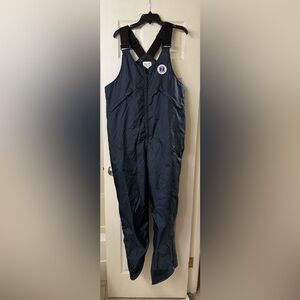 Mustang Survival MP4212 BLUE CLASSIC FLOTATION BIB PANT. Size Large L